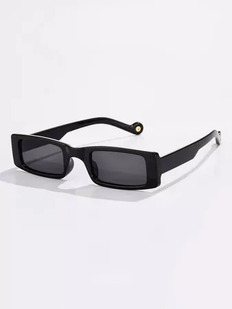 Square Frame Tinted Lens Sunglasses | SHEIN USA