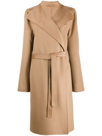 Brown Joseph Cashmere Belted Coat | Farfetch.com