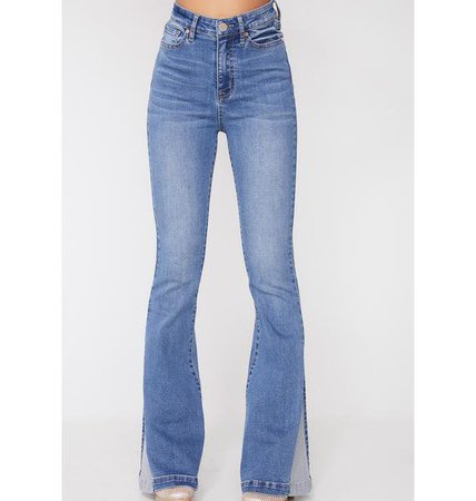 Country Blues Flared Jeans