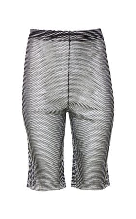 Crystal Mesh Shorts by Mach & Mach | Moda Operandi