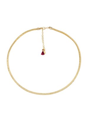 SHASHI Silk Gold Necklace in Gold | REVOLVE