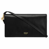 Oroton Heath Black Wallet Crossbody Bag