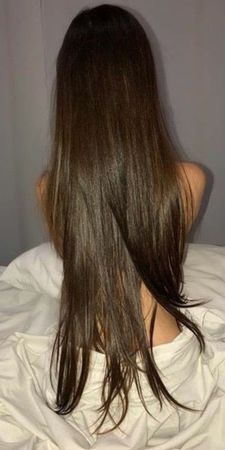 Long brown hair