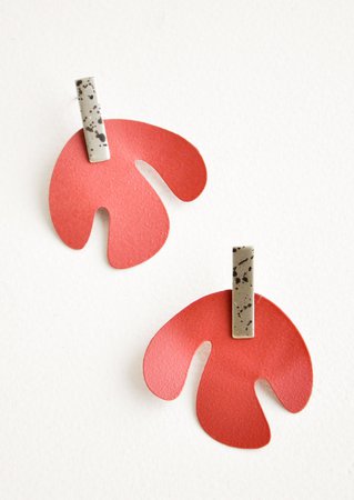 Sibilia Leaf Cut Out Matisse Earrings | LEIF