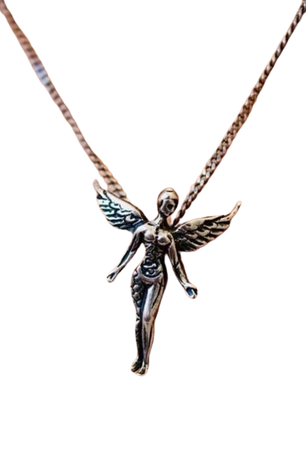 [undeadjoyf] nirvana in utero angel necklace