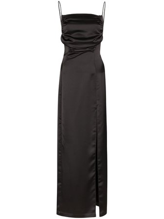 Matériel Removable Sleeve Satin Dress | Farfetch.com