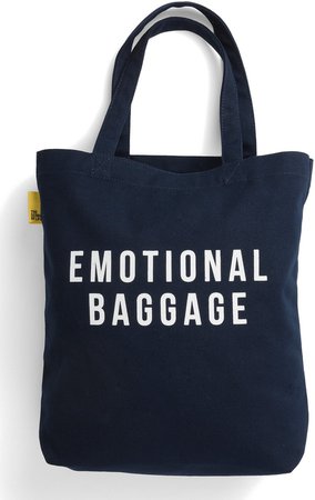 The School Of Life Emotional Baggage Canvas Tote