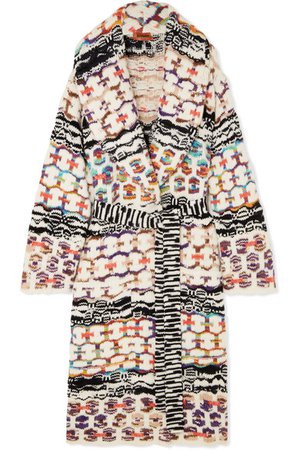 Missoni | Belted wool-blend coat | NET-A-PORTER.COM