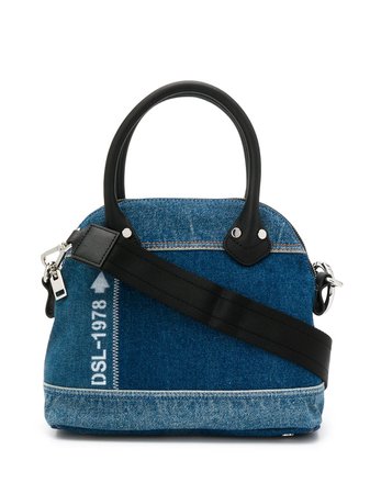 Diesel Denim Bowling Bag X06453P3186 Blue | Farfetch