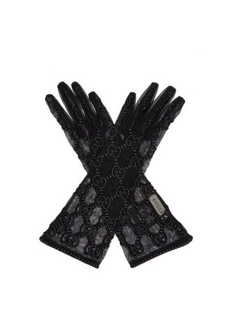 GG motif lace gloves | Gucci | MATCHESFASHION.COM