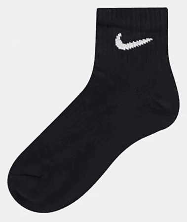 black nike socks