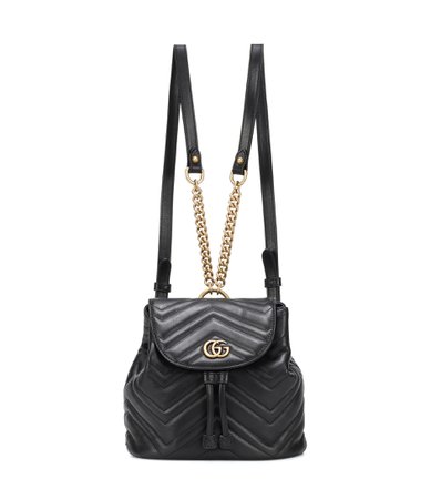 Matelassé Leather Backpack | Gucci - mytheresa