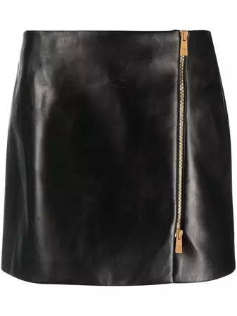 Versace side-zip Detail Mini Skirt - Farfetch