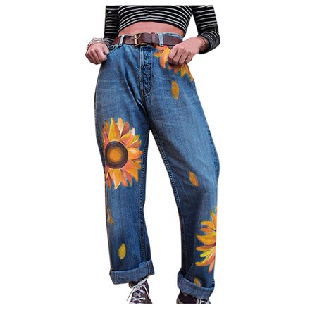 Women Sunflower Pants
