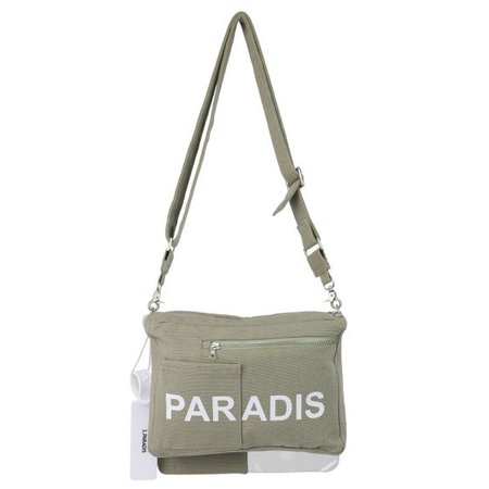 3.PARADIS MICRO SIDE MESSENGER BAG / SMOKE