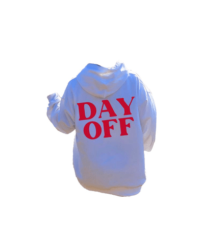 day off white hoodie back view over sized sweatshirt png