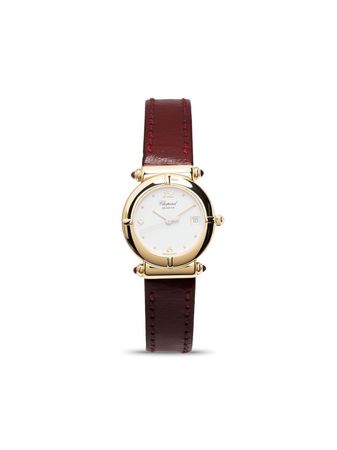 Chopard Pre-Owned 1990-2000s pre-owned Horloge Met Rond Kwarts - Farfetch