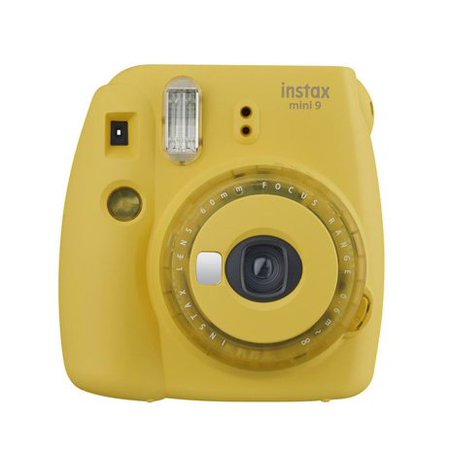Fujifilm Yellow Instax Mini 9 Instant Camera - Walmart.com - Walmart.com
