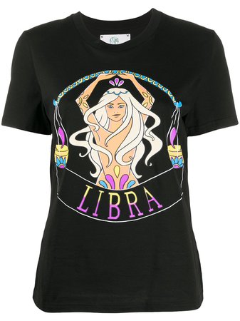 Alberta Ferretti T-shirt Con Stampa Libra - Farfetch