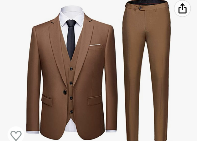 men brown suit
