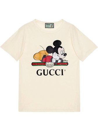 Gucci X Disney Mickey Print Oversized T-Shirt Ss20 | Farfetch.com