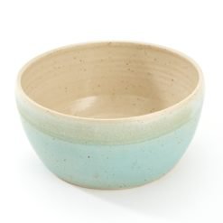 Handmade pottery dog water bowl | The Stylish Dog Company