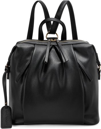 Fayth Faux Leather Backpack