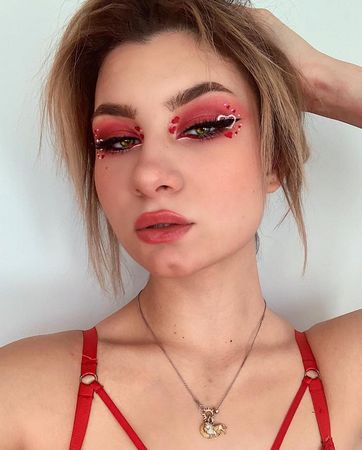 Pinterest valentine's day makeup