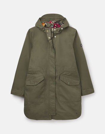 Loxley null Longline Waterproof Jacket , Size US 6 | Joules US
