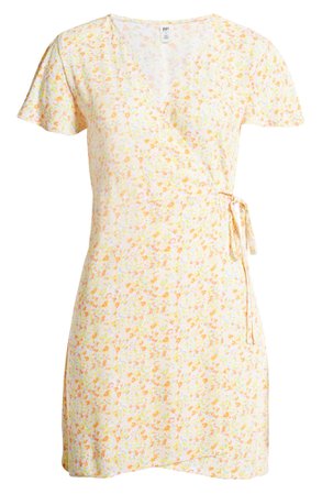 BP. Floral Print Wrap Dress | Nordstrom