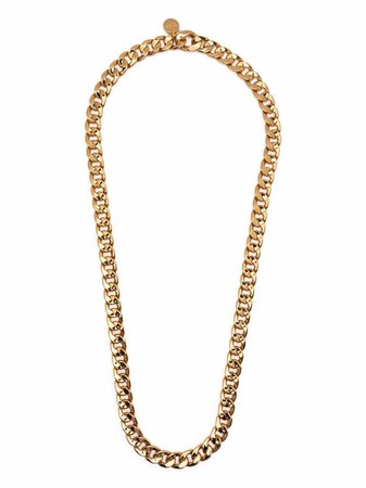 TOM FORD brass simple chain necklace