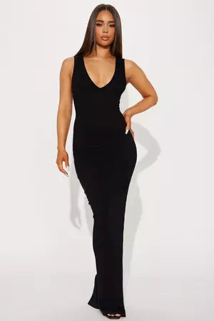 Hazel Dusk Maxi Dress - Black | Fashion Nova, Dresses | Fashion Nova