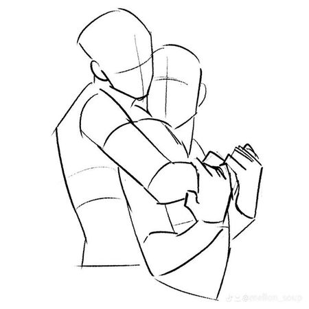 How to Draw BL Pose Drawing Collection Coupling Another Hug and Adhesion  Scene for sale online | eBay