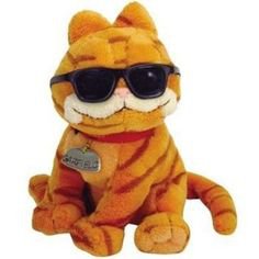 Cool Cat Garfield | Beanie Babies