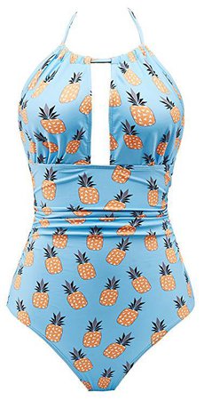 blue pineapple bathing suit 1 | B2prity