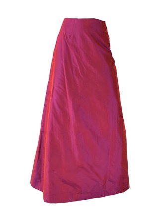 pink iridescent skirt
