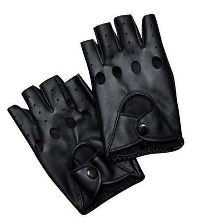 Fashion Half Finger Driving Women Gloves 1 Pcs PU Leather Fingerless G – iHomeGifts