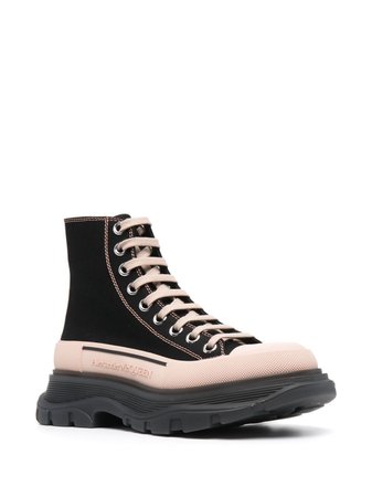 Alexander McQueen Tread Slick Ankle Boots - Farfetch