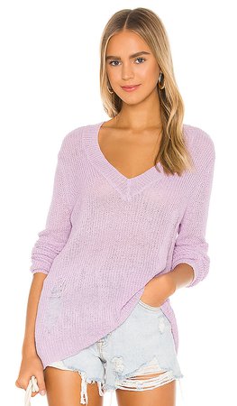 superdown Mishel Sweater in Lavender | REVOLVE