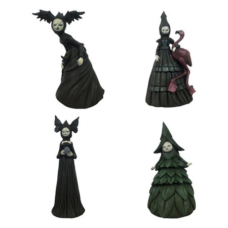 witch figurines