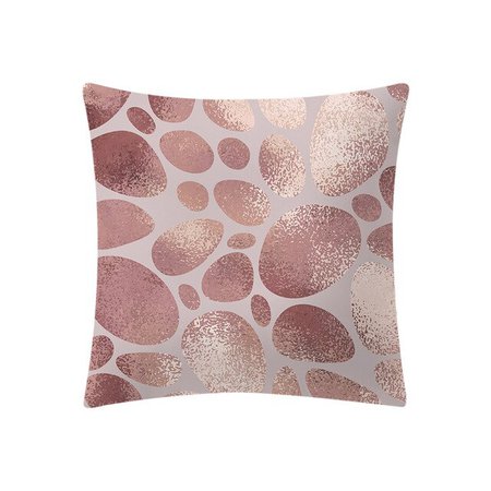 Rose Gold Pink Cushion Cover Square Pillowcase Home Decoration housse de coussin decorative pillows Cover funda cojin-in Cushion Cover from Home & Garden on Aliexpress.com | Alibaba Group