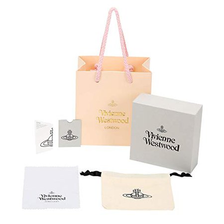 Vivienne Westwood 8-section diamond bone necklace with exclusive box and paper bag | Pricepulse