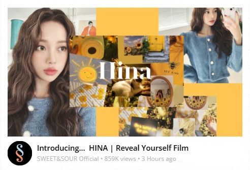 Introducing...  HINA | Reveal Yourself Film