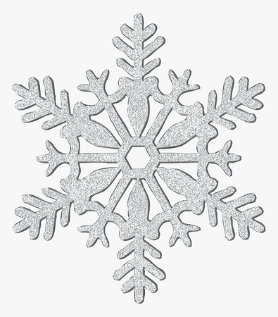 Transparent Silver Snowflake Clipart - Png Anchor, Png Download - kindpng