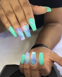 trendy nails for black girls - Google Search