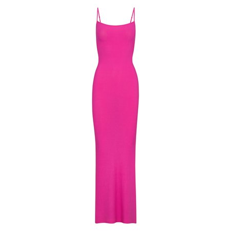 Soft Lounge Long Slip Dress - Hot Pink | SKIMS