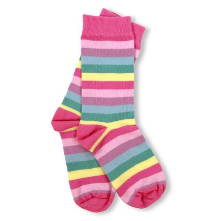 Cosmic Pastel Rainbow Ankle Socks