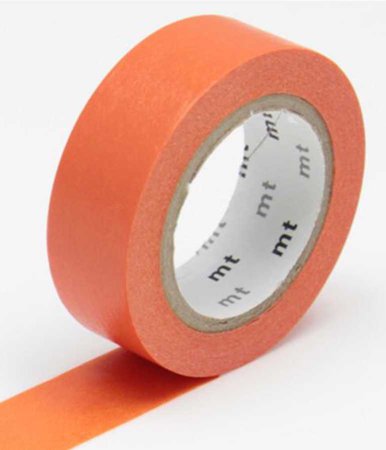 orange washi tape