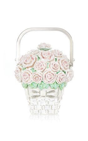 Basket Of Roses Crystal Clutch By Judith Leiber | Moda Operandi