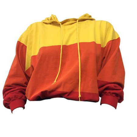 orange and yellow hoodie / polyvore | polyvore pngs in 2018 | Pinterest | Polyvore, Clothes and Mood boards